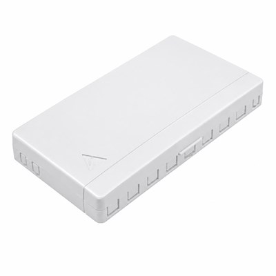 ARS FİBER OPTİK PATCH PANEL SC/SX 8 PORT EK KASET DAHİL (PLASTİK SONLANDIRMA KUTUSU)
