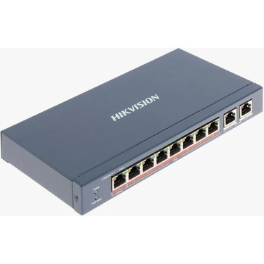 HIKVISION DS-3E0310P-E/M 8PORT POE 2XGBIT UPLINK 10/100 SWITCH 60W