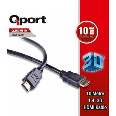 QPORT Q-HDMI10 10 MT HDMI KABLO