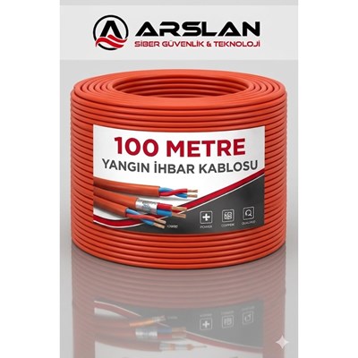 ARS YANGIN İHBAR KABLOSU (1X2X0.60 0.50) 100 LÜK TOP SAF BAKIR