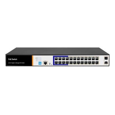 FOREDGE PS3024GR 24PORT POE 4XSFP GIGABIT L3 YÖNETİLEBİLİR SWITCH 360W RACKMOUNT
