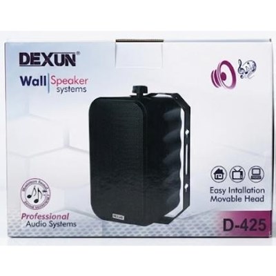 DEXUN D-425T 4" 30W 2 YOLLU SİYAH SÜTUN HOPARLÖR