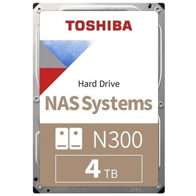 TOSHIBA 3.5" 4TB 512MB 7200RPM N300 SATA3 PC HDD MN10ADA400ES 7/24 NAS