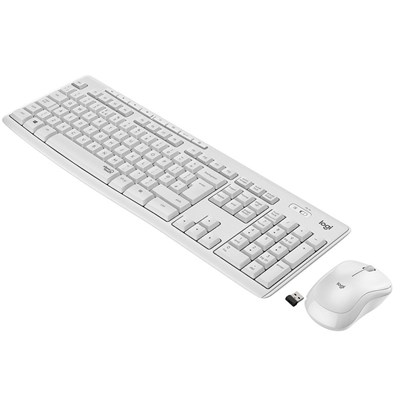 LOGITECH MK295 Q KABLOSUZ BEYAZ M.M. KLAVYE MOUSE SET 920-009804