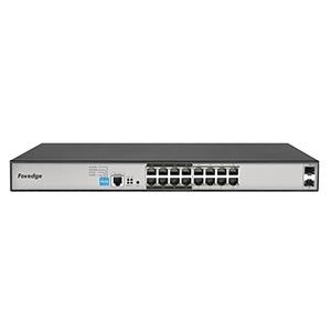 FOREDGE PS3016GS 16PORT POE 2XSFP GIGABIT YÖNETİLEBİLİR SWITCH 150W RACKMOUNT