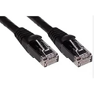 ODS CAT6 UTP LSZH 30CM SİYAH PATCH KABLO