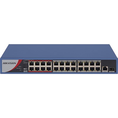 HIKVISION DS-3E0326P-E/M 24PORT POE 1XSFP 1XGBIT UPLINK 10/100 SWITCH 130W