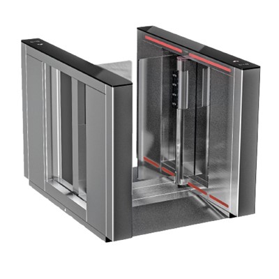 SECTEC SCT1001 HIZLI GEÇİŞ SPEED GATE TURNİKE SAĞ SOL 10MM KANAT 24V SERVO MOTOR