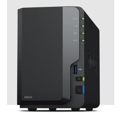 SYNOLOGY DS223 3.5" 2XHDD RAID NAS DEPOLAMA ÜNİTESİ
