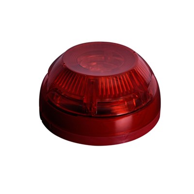 TEKNİM TFS-3192R 24V KONVANSIONEL FLASORLU YANGIN ALARM SIRENI KIRMIZI