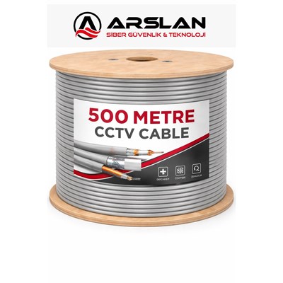 ARS CCTV 2 1 (2X0.35MM 0.25MM) 500 LÜK MAKARA CCA KABLO