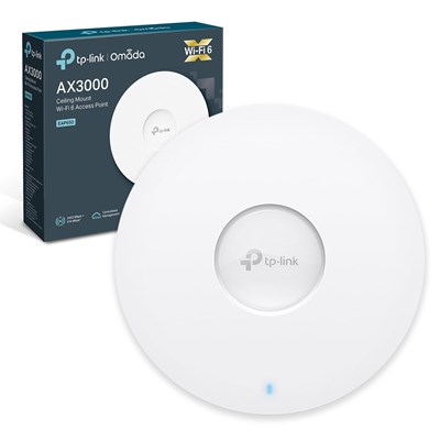 TP-LINK EAP650 1 PORT AX3000 WI-FI6 2.4GHZ - 5GHZ POE ACCESS POINT TAVAN TİPİ