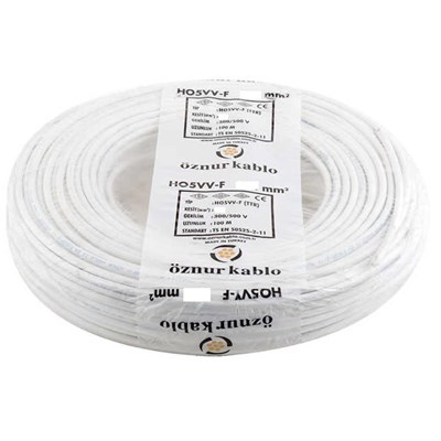 ÖZNUR TTR 2X0.75 100 LÜK TOP ELEKTRİK KABLOSU