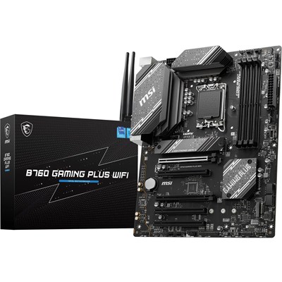 MSI INTEL B760 GAMING PLUS WIFI DDR5 VGA 2.5G LAN SC-1700P M2 NVMe ANAKART
