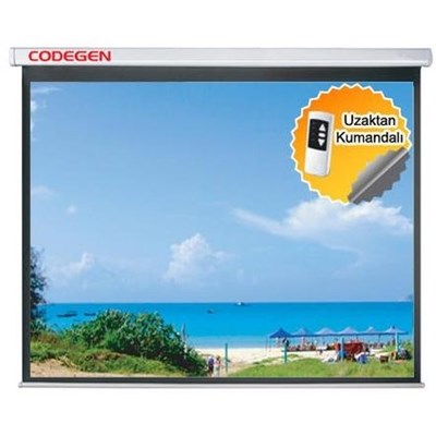 CODEGEN EX-20 200X200 MOTORLU PROJEKSİYON PERDESİ