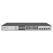 FOREDGE PS5028GT 24PORT POE 4XSFP  GIGABIT YÖNETİLEBİLİR SWITCH 360W RACKMOUNT