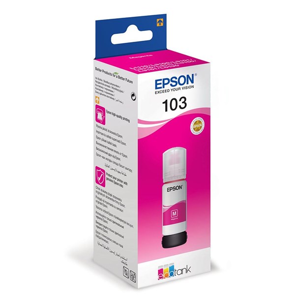 EPSON C13T00S34A 103M 65ml KIRMIZI MÜREKKEP ORJİNAL L1250 L3210 L3250 L3260 L5290 L5296 L3252