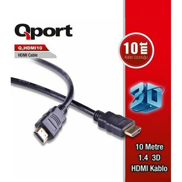QPORT Q-HDMI10 10 MT HDMI KABLO