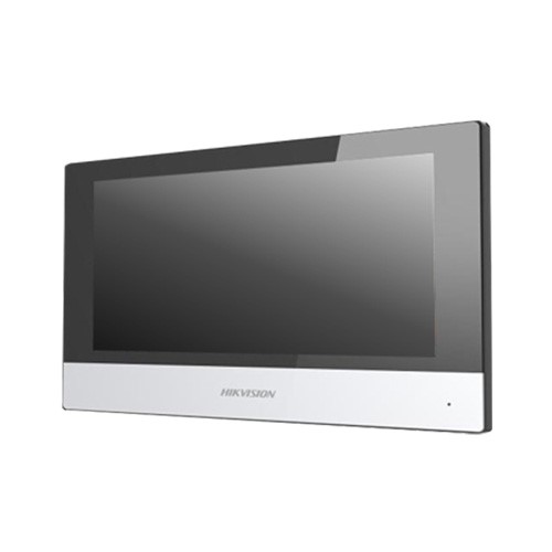 HIKVISION DS-KH6320-WTE1 WİFİ 7" IP İÇ KAPI ÜNİTESİ SİYAH GRİ