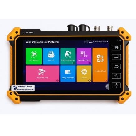 DATAFORCE V58-S IP/HD-TVI/CVI/AHD-OPM/VFL FİBER CCTV TEST MONİTÖRÜ KABLO BULUCU HEDİYELİ