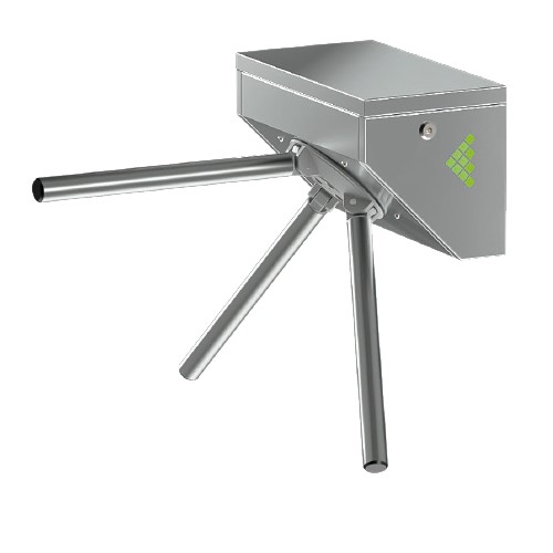 SECTEC SCT120 3 KOLLU BEL TİPİ SLİM TURNİKE 304 PASLANMAZ TEK AYAK