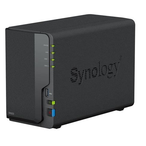 SYNOLOGY DS223 3.5" 2XHDD RAID NAS DEPOLAMA ÜNİTESİ
