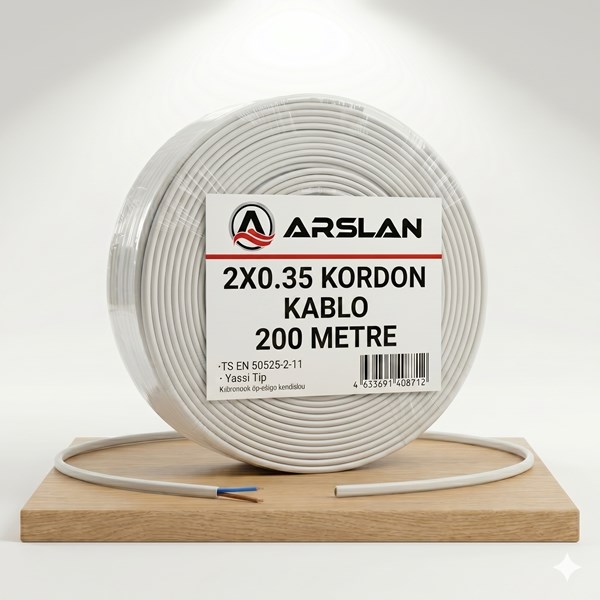 MARTEL 2X0.35 KORDON KABLO 200 LÜK TOP