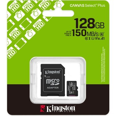 KINGSTON 128GB UHS1 150 MB/SN SDXC MICRO SD KART SDCS3/128GB