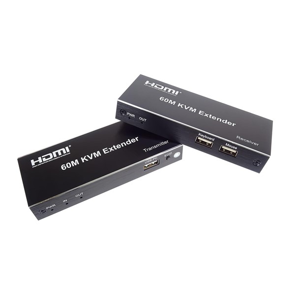 ARS AR-KVM60 PLUS CAT6 HDMI USB UZATMA 60 MT FULLHD EXTENDER