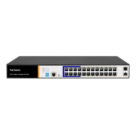 FOREDGE PS3024GR 24PORT POE 4XSFP GIGABIT L3 YÖNETİLEBİLİR SWITCH 360W RACKMOUNT