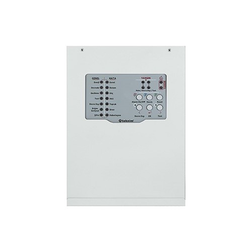 TEKNİM TFP-3122 2 BÖLGELİ 24V YANGIN ALARM PANELİ ( TEK AKÜ İLE ÇALIŞIR )