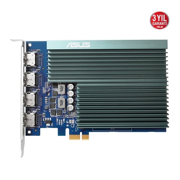 ASUS 2 GB GT730 GDDR5 64 BIT GT730-4H-SL-2GD5 4XHDMI NVIDIA EKRAN KARTI