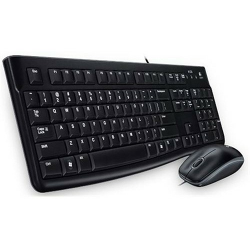 LOGITECH MK120 Q USB SIYAH KLAVYE MOUSE SET 920-002560