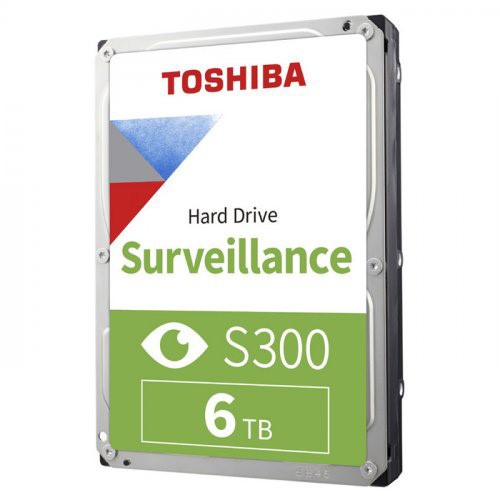 TOSHIBA 3.5" 6TB 256MB 5400RPM S300 SATA3 PC HDD HDWT860UZSVA 7/24