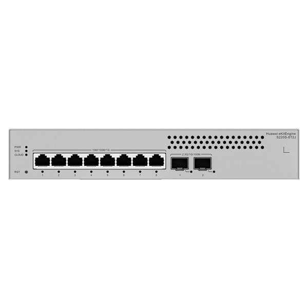 HUAWEI S220S-8T2J 8PORT 2X2,5G SFP GIGABIT SWITCH