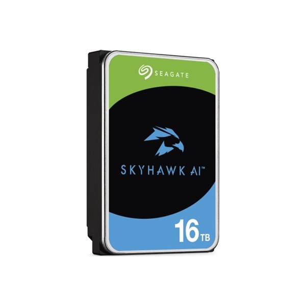 SEAGATE 3.5" 16TB 512MB 7200RPM SKYHAWK AI SATA3 PC HDD ST16000VE004 7/24