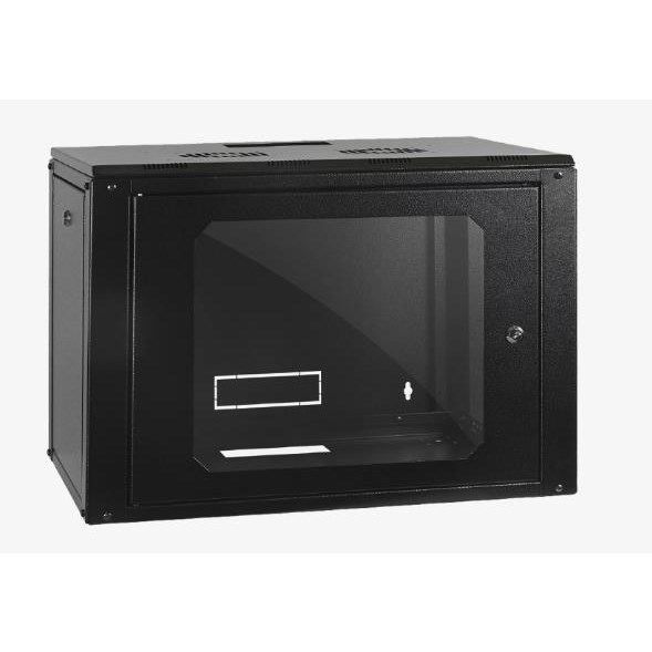 ULUSAL 12U 600X600 DUVAR TİPİ KABİNET SİYAH