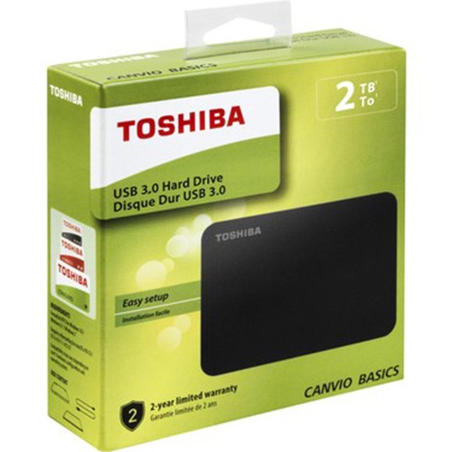 TOSHIBA 2.5" CANVIO BASICS 2TB USB 3.0 HARİCİ DİSK
