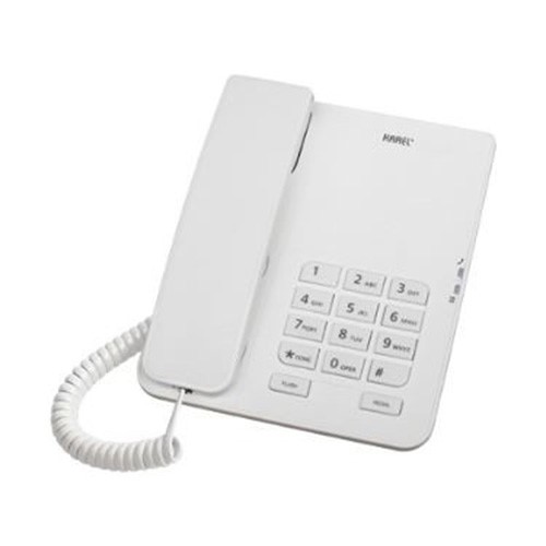 KAREL TM-140 MASAÜSTÜ TELEFON BEYAZ