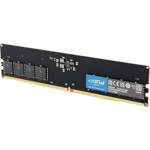 CRUCIAL 16GB 5600MHz DDR5 PC RAM CT16G56C46U5
