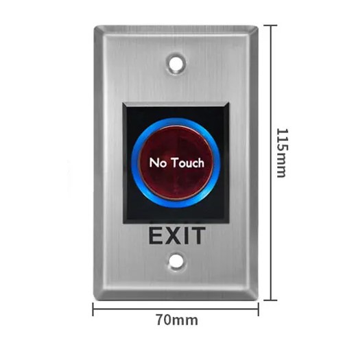 ARS AR2-1 NO TOUCH BUTTON YAKLAŞIM TİP SENSÖRLÜ ÇIKIŞ DİKDÖRTGEN