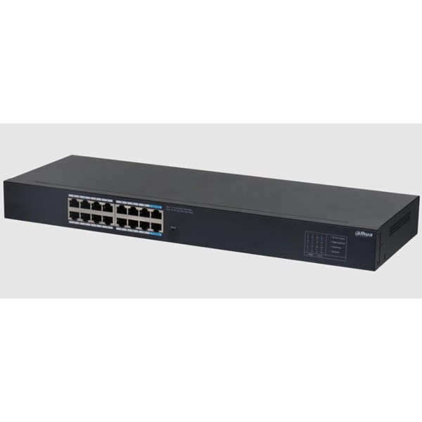 DAHUA SG1016 16 PORT 10/100/1000 RACK MOUNTABLE SWITCH